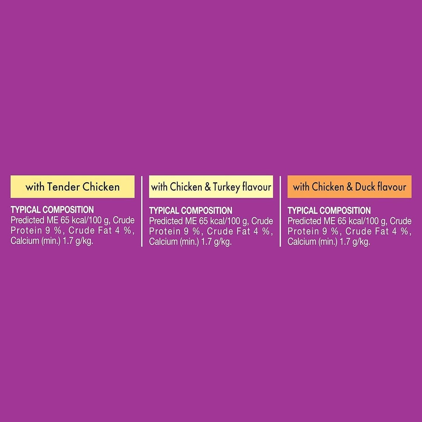 Whiskas Kitten 2-12 Months Wet Cat Food with Chicken Favourites in Gravy 12X85G, 5 Pack (60 Pouches)