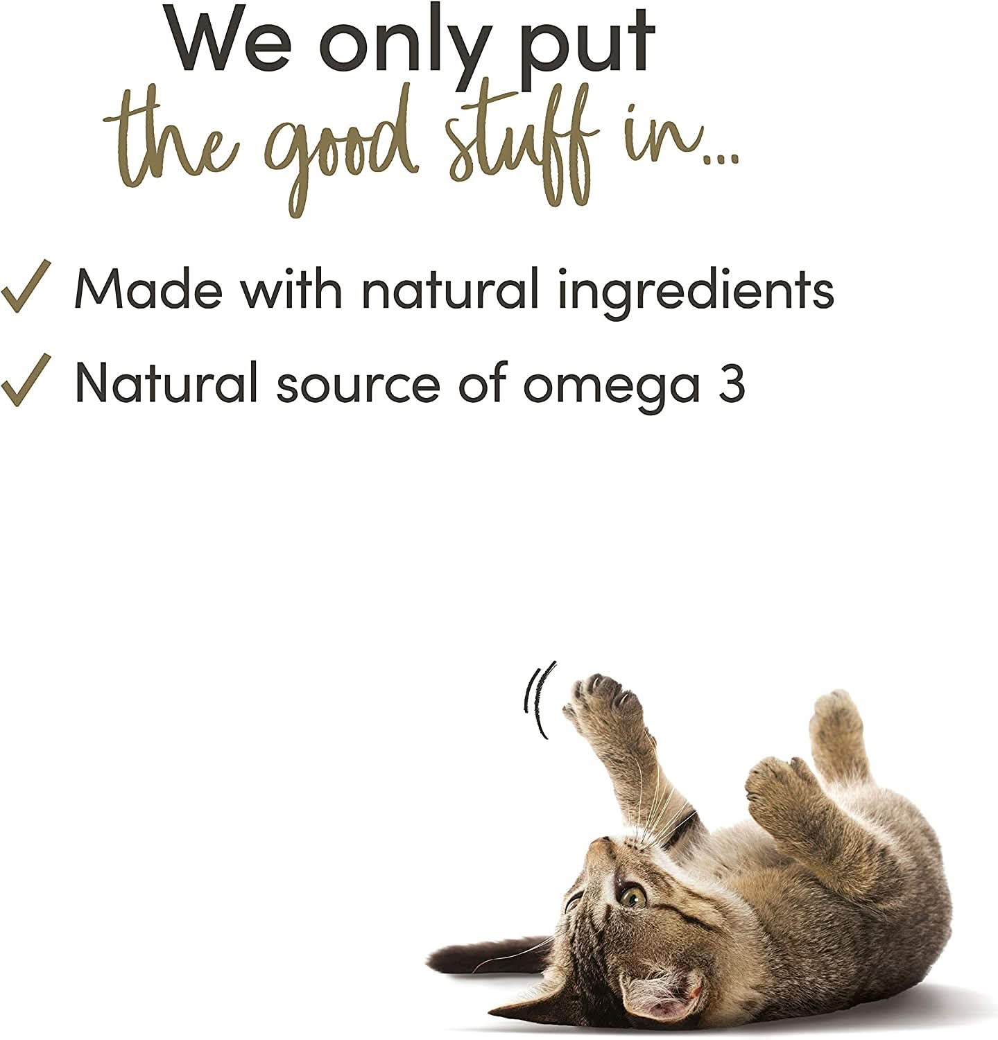 Applaws Tuna Natural Wet Cat Food in Jelly - 70G Pouches, Complementary Food for Adult Cats, Pack of 16