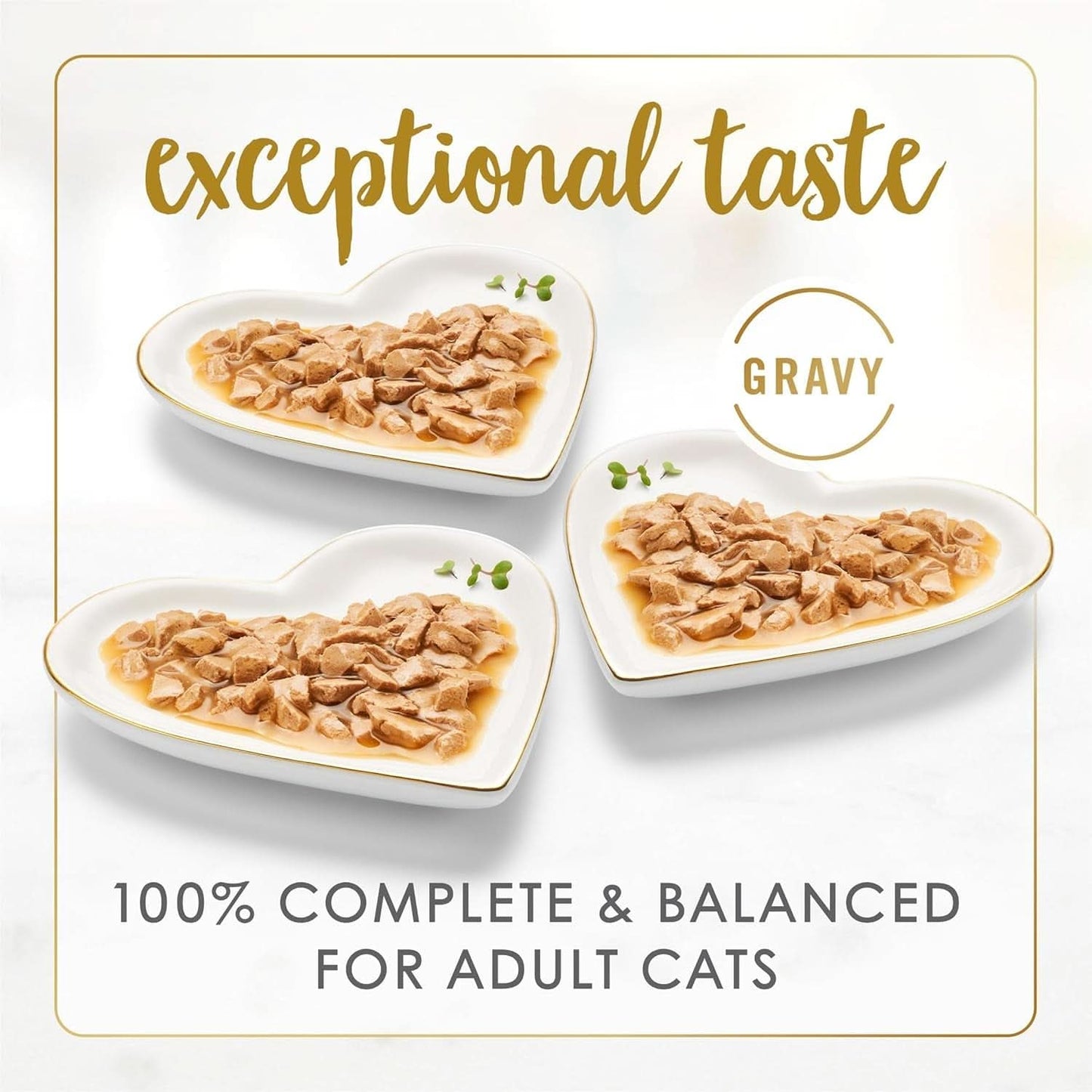 Fancy Feast Adult Gravy Lovers Poultry & Beef Variety Pack Wet Cat Food 85g x Pack of 24