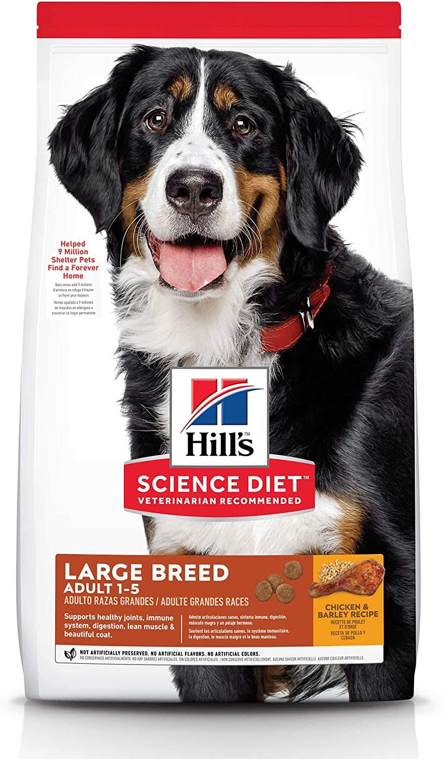 Hills Science Diet Adult Large Breed, Chicken & Barley Recipe, Dry Dog Food 12kg