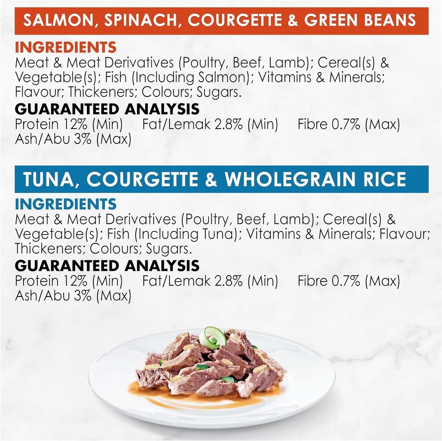Fancy Feast Adult Inspirations Salmon and Tuna Variety Pack Wet Cat Food 24X70G