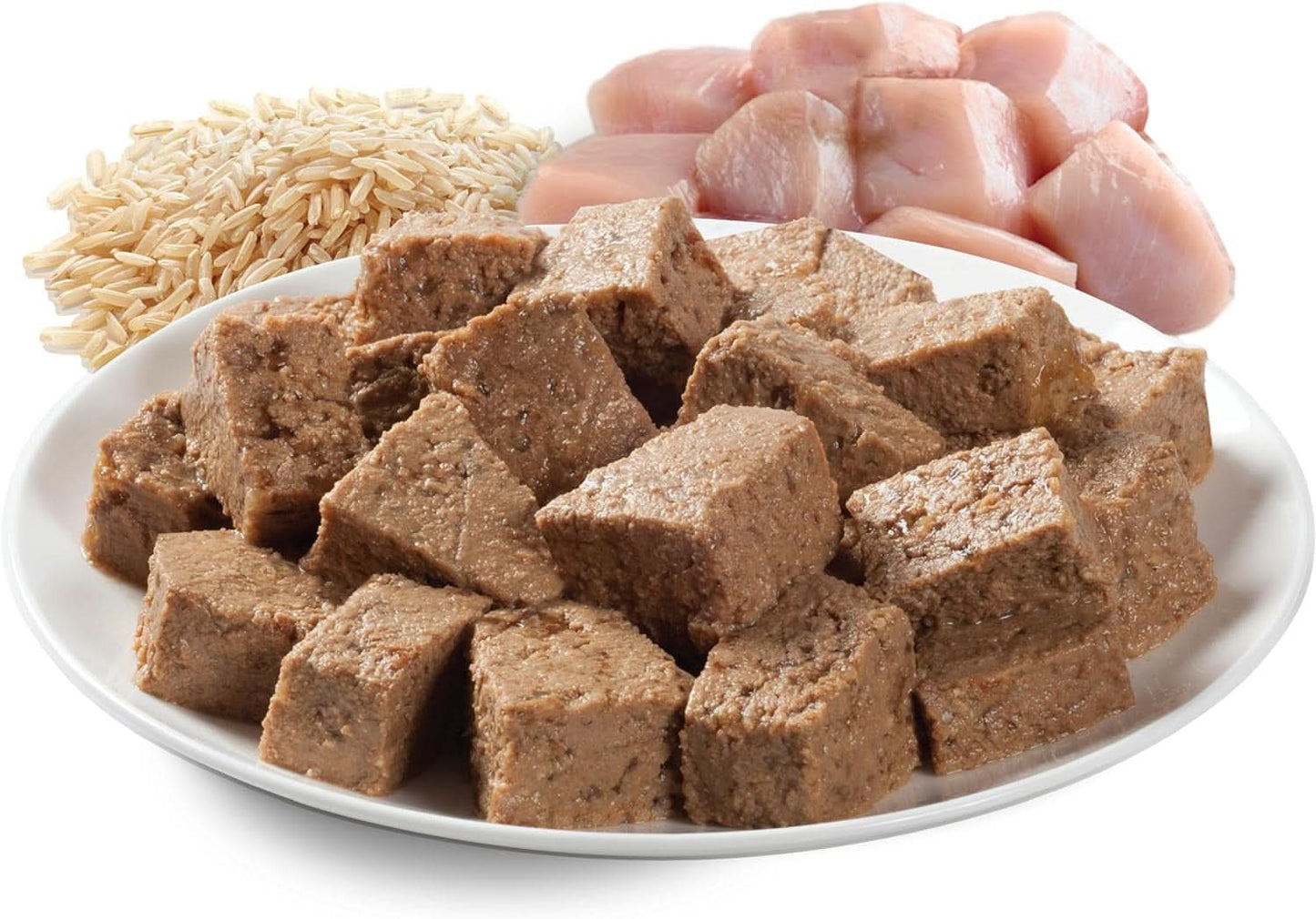 Optimum Puppy Wet Dog Food with Chicken & Rice 700g x Pack of 12