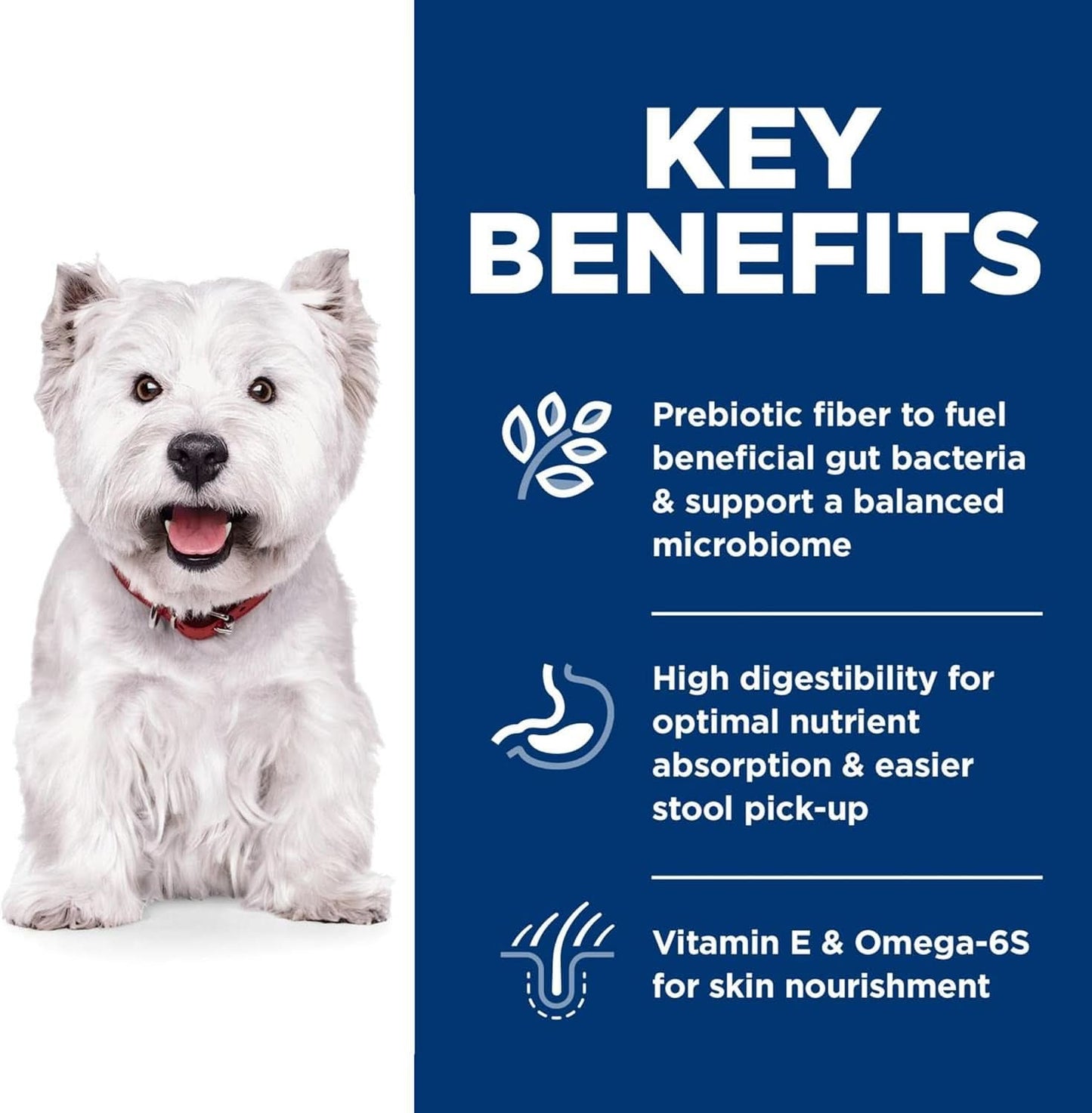 Hills Science Diet Sensitive Stomach & Skin Adult Small Bites, Chicken Recipe, Dry Dog Food 6.8kg