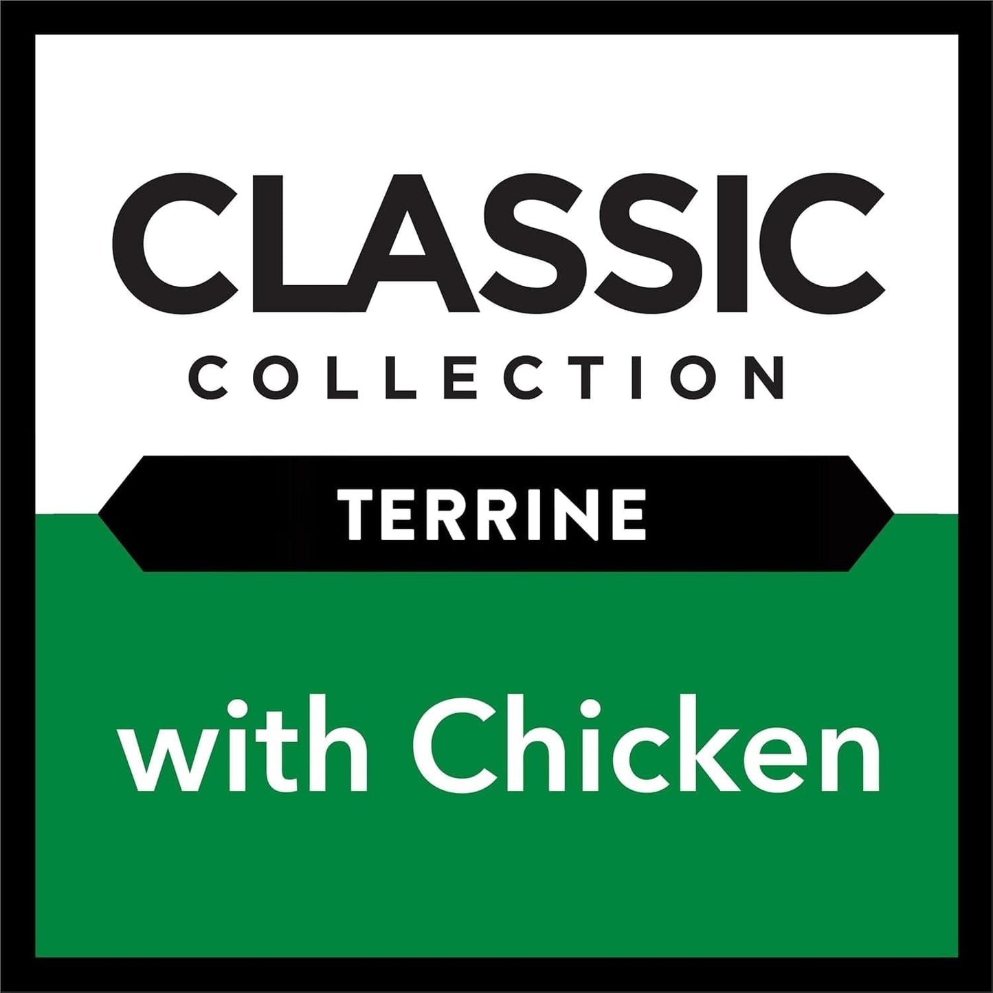 Dine Classic Collection Adult Wet Cat Food Terrine with Chicken 7 X 85g, 6 Pack (42 Trays)