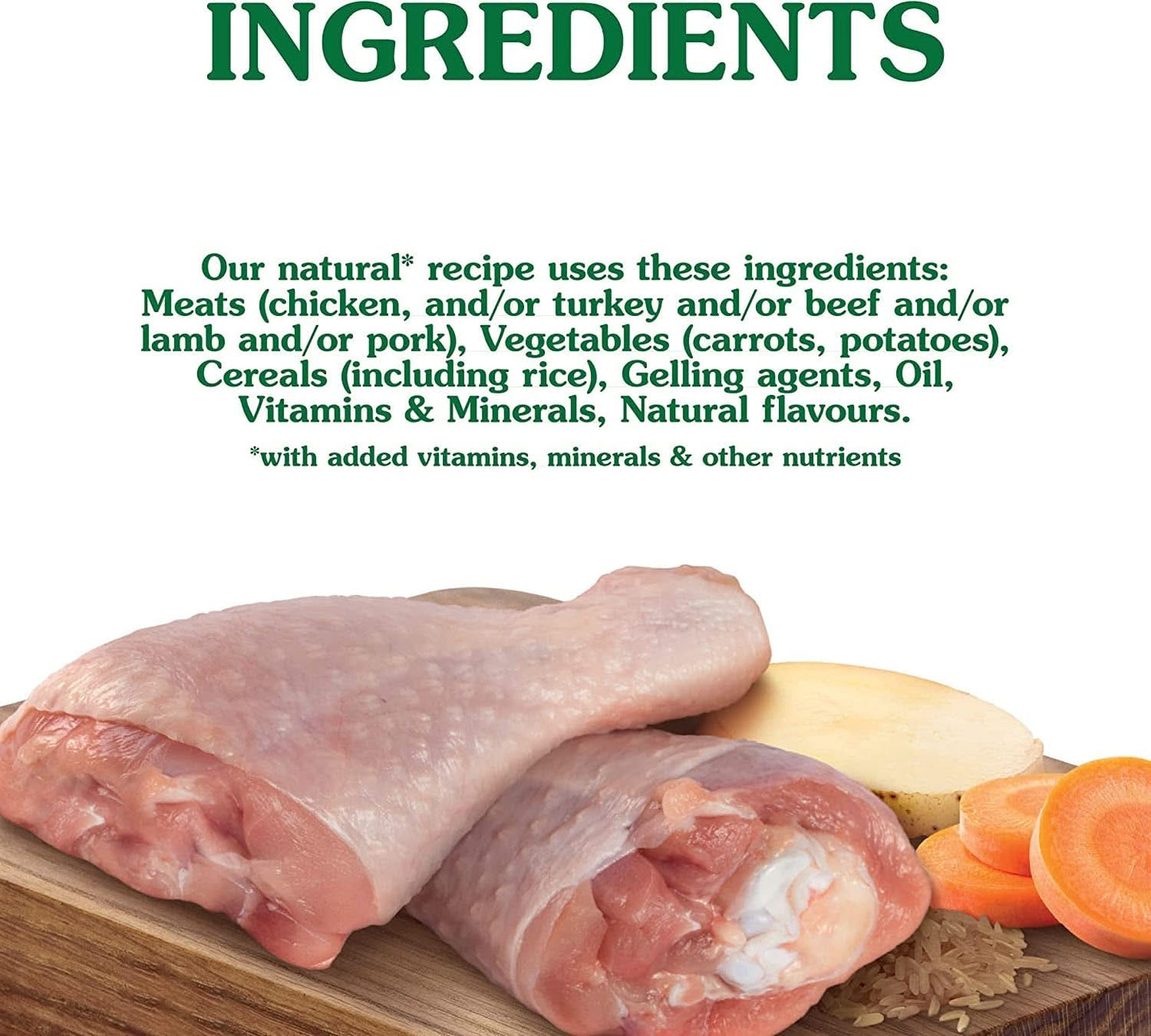 Nature's Gift Loaf Chicken, Rice and Vegetables Adult Wet Dog Food 700g x Pack of 12