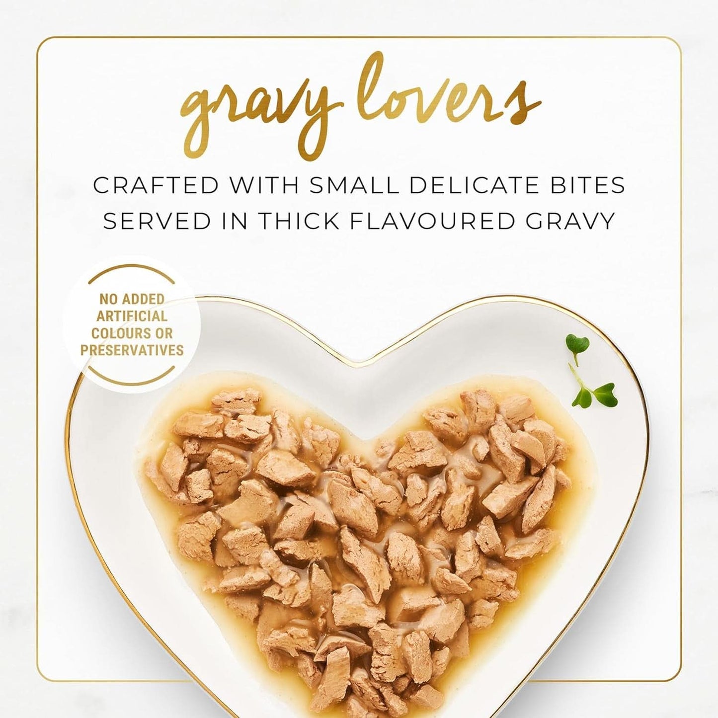 Fancy Feast Gravy Lovers Beef Feast in Roasted Beef Flavour Gravy 85g x Pack of 24