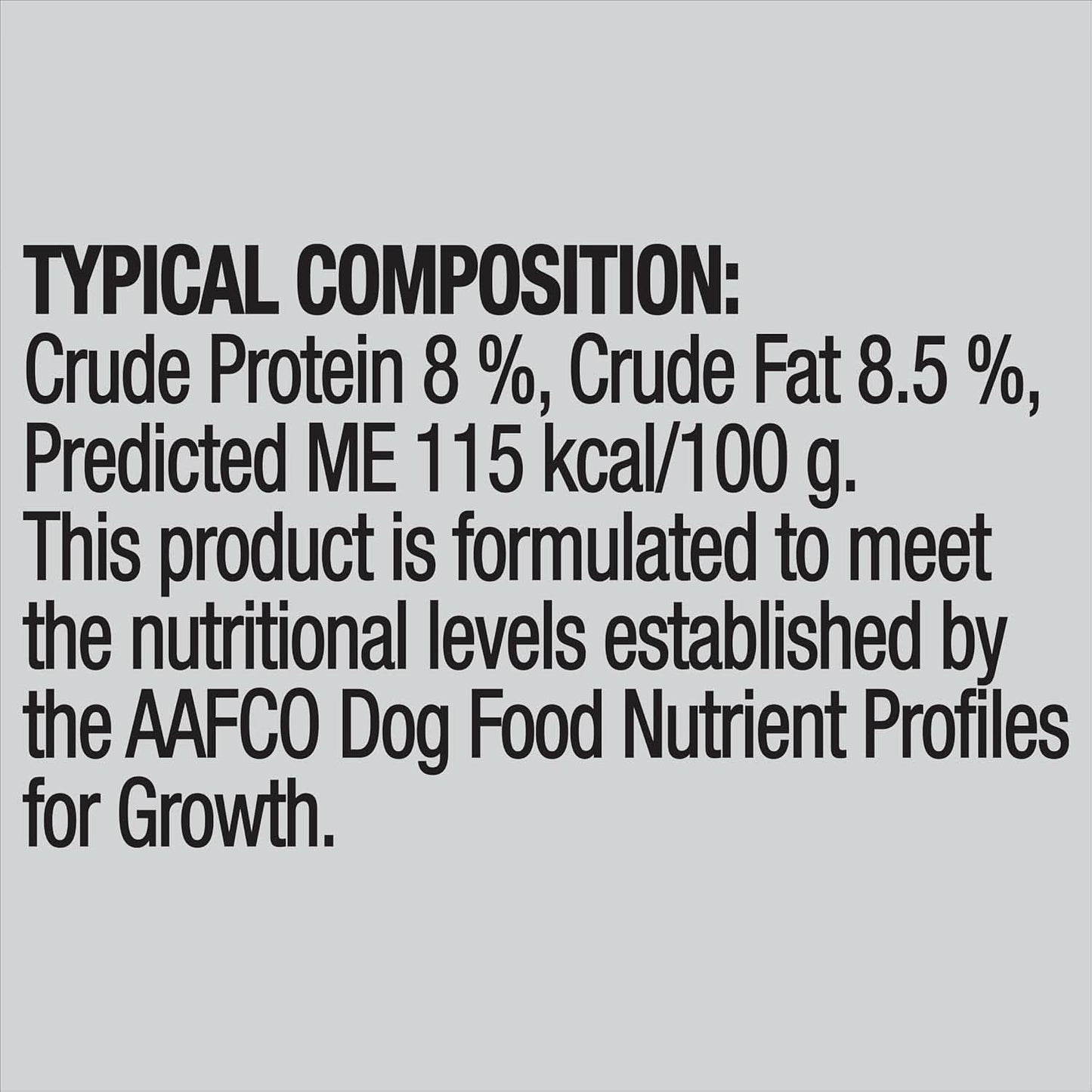 Optimum Puppy Wet Dog Food with Chicken, Rice & Vegetables 100g x 12 Pack