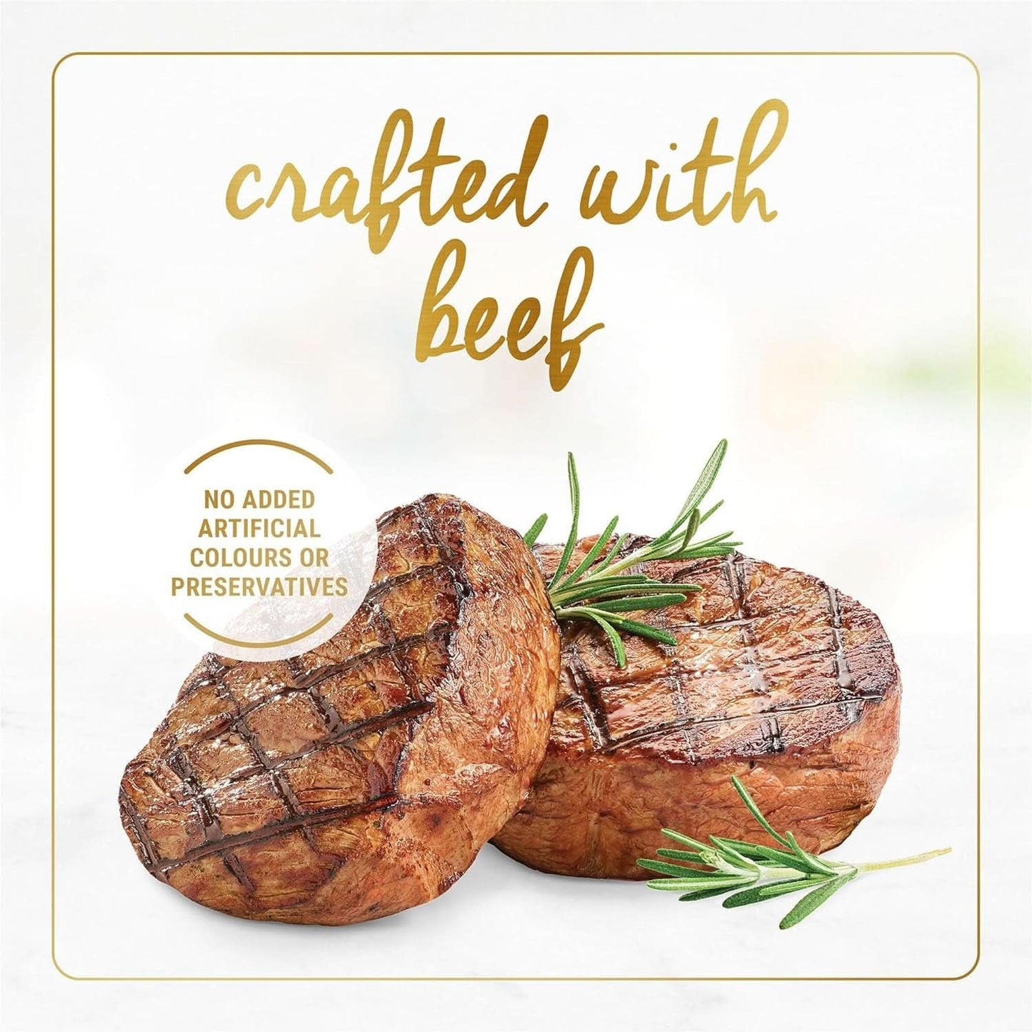 Fancy Feast Gravy Lovers Beef Feast in Roasted Beef Flavour Gravy 85g x Pack of 24
