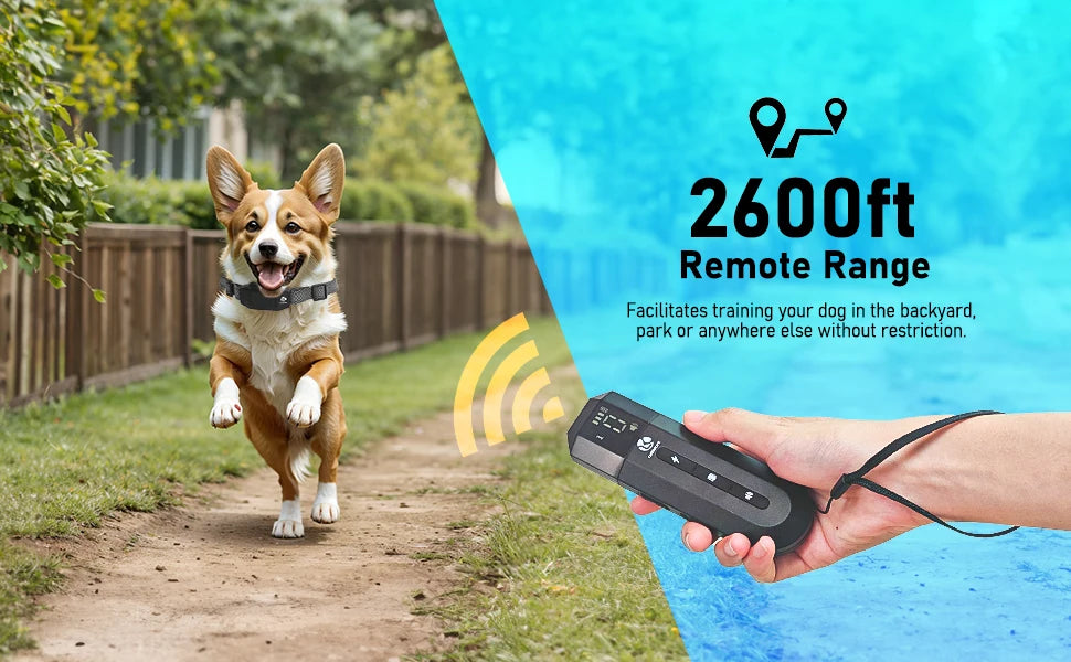 Dog Shock Collar Vibrating Electric Rechargeable Training Collar with Magnetic Remote Adjustable Waterproof E-Collar