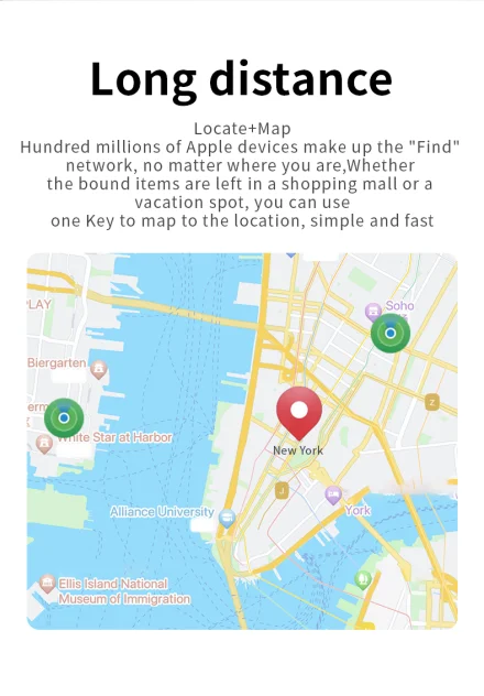 GPS Find My Pet Tracker Real-Time Pet GPS Tracker Locator for Dogs & Cats