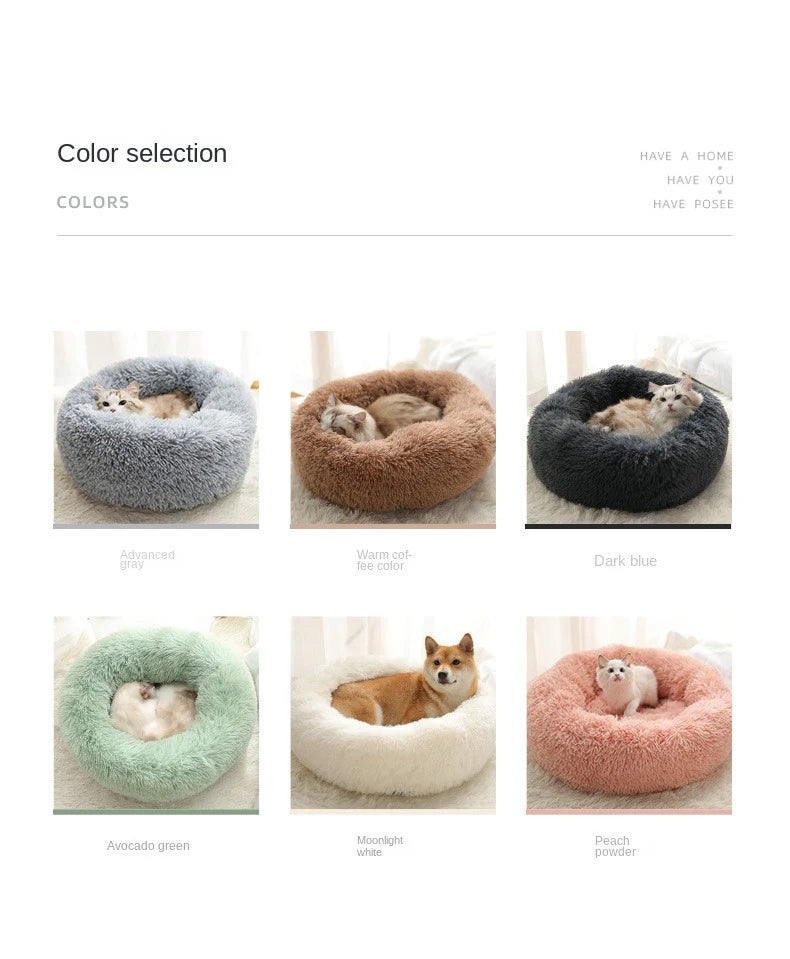 Calming Donut Pet Beds