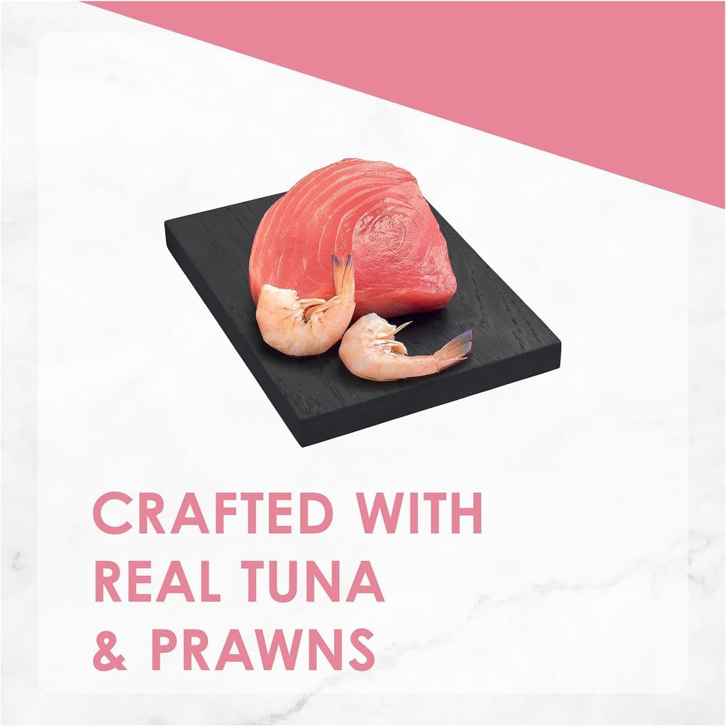 Fancy Feast Adult Royale Tuna Banquet with Prawns Wet Cat Food 85g x Pack of 24