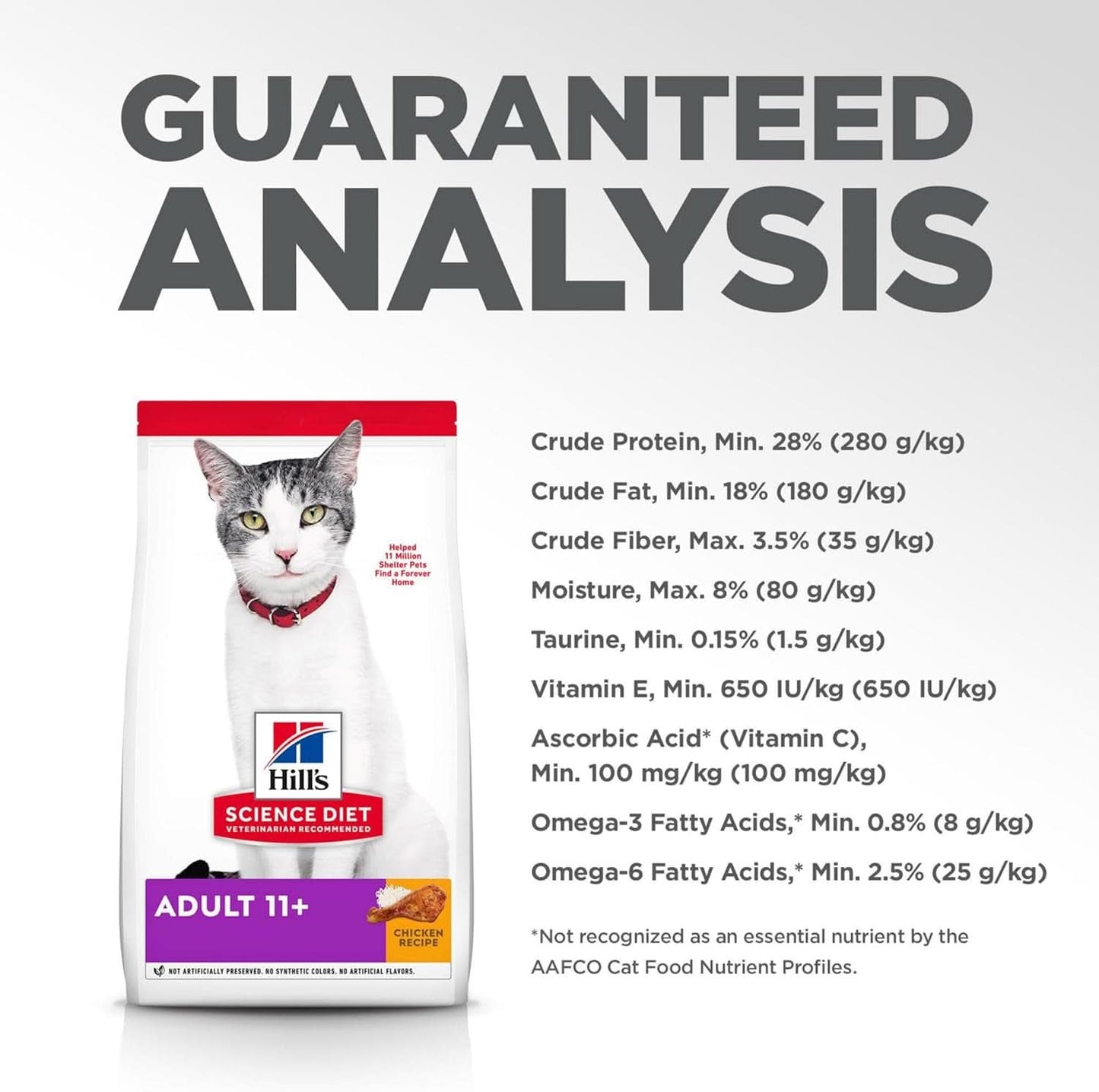 Hill's Science Diet Age Defying Senior Cat Dry Food, 3.17 Kg