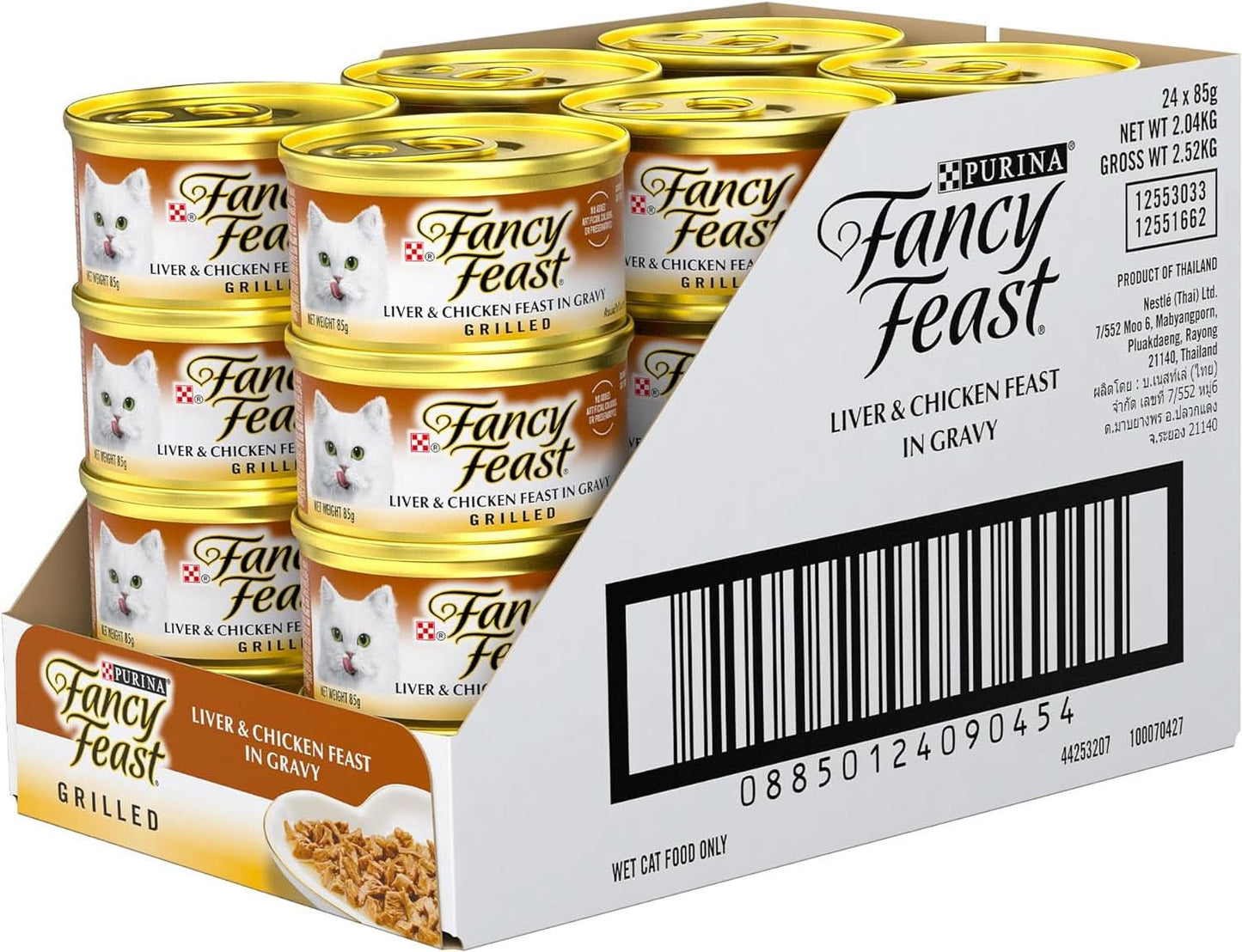 Fancy Feast Grilled Liver & Chicken Feast in Gravy 85g x 24 pack