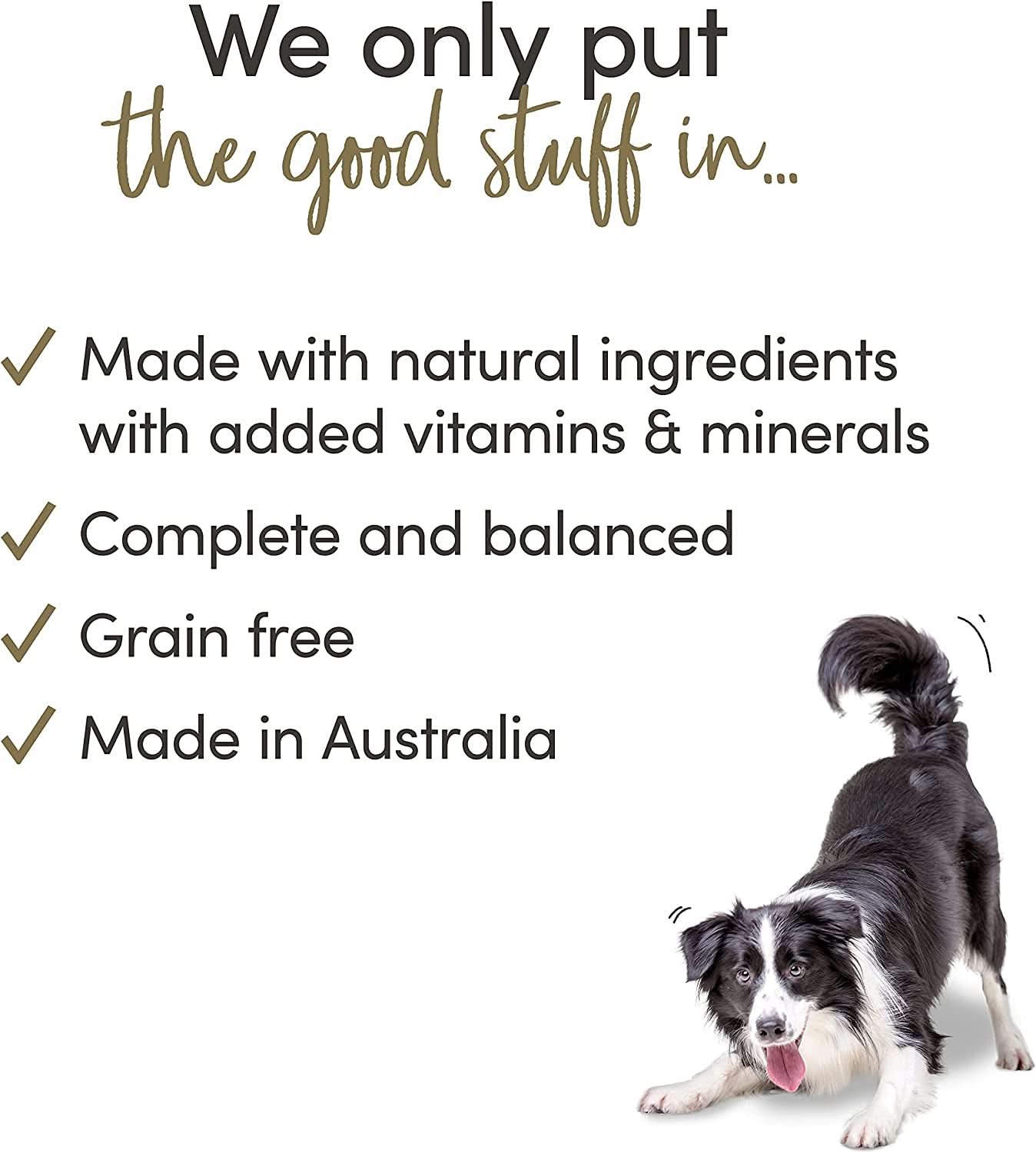 Applaws Pack of 4 Grain-Free Chicken & Turkey Dry Dog Food - with Cranberry and Sweet Potato, for All Breeds and All Life Stages 2.7kg