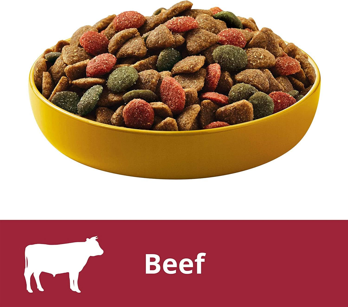 Pedigree Adult Small Breed Dry Dog Food with Real Beef & Veggies 2.5kg Bag x Pack of 4