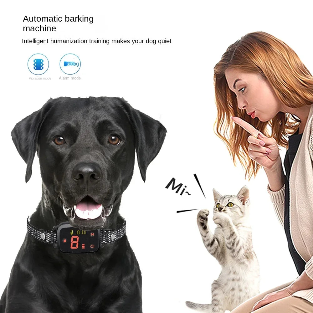 Smart Vibration Training Collar Bark Collar