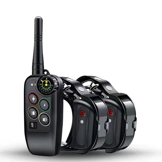 1000m Electric Dog Training Collar Remote Control Waterproof training dogs collars For All Size Shock Vibration Sound