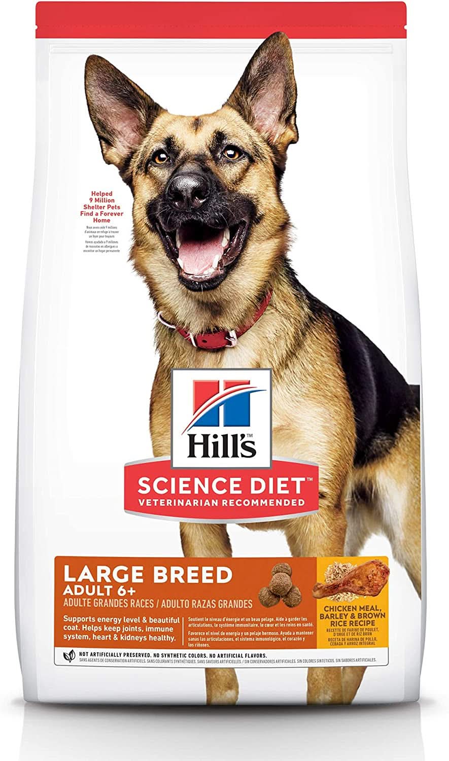 Hill's Science Diet Adult 6 plus Large Breed Dry Dog Food 12kg